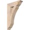 Ekena Millwork Thorton Traditional Smooth Bracket, Douglas Fir, 5 1/2"W x 22"D x 34"H BKT06X22X34THR01SDF - alternate 1